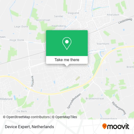 Device Expert map