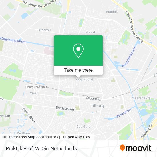 Praktijk Prof. W. Qin map