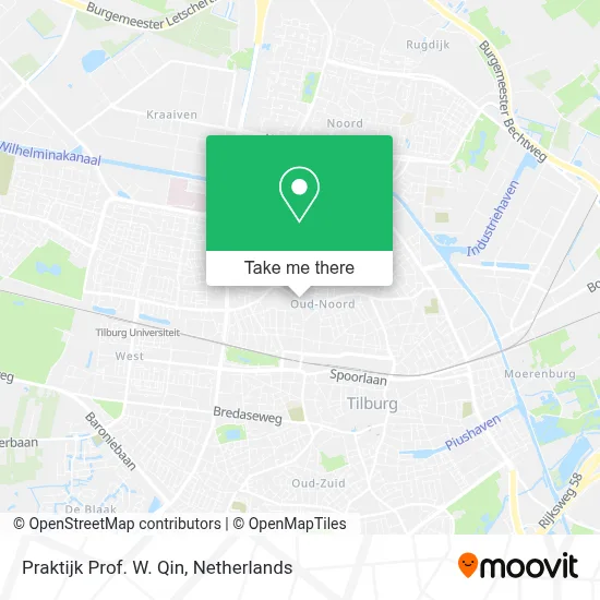Praktijk Prof. W. Qin map