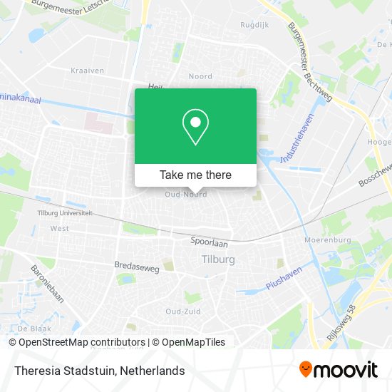 Theresia Stadstuin map