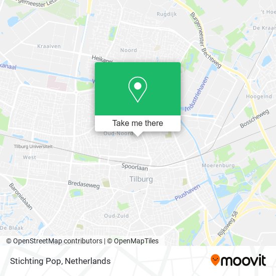 Stichting Pop map