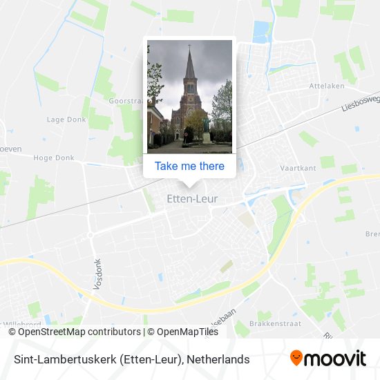 Sint-Lambertuskerk (Etten-Leur) map