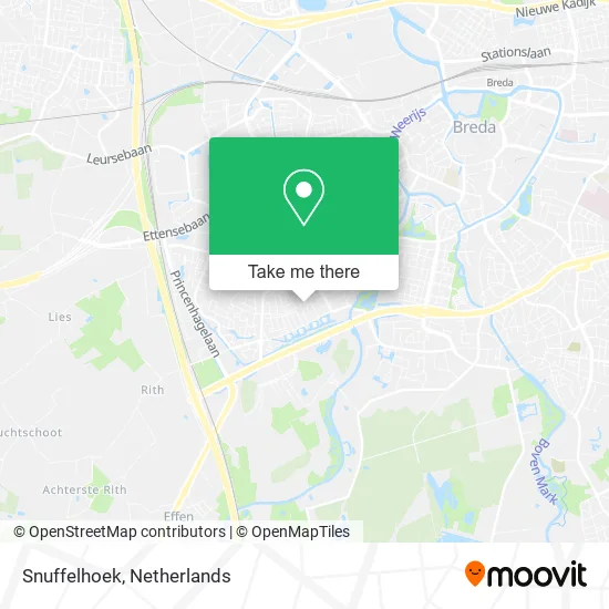 Snuffelhoek Karte