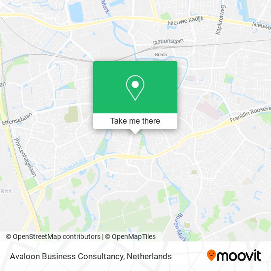 Avaloon Business Consultancy map