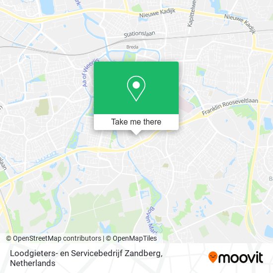 Loodgieters- en Servicebedrijf Zandberg map