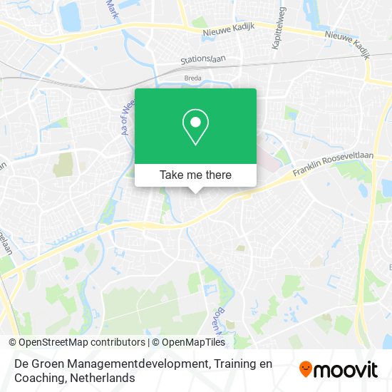 De Groen Managementdevelopment, Training en Coaching map