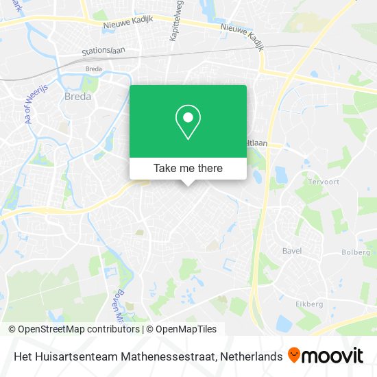 Het Huisartsenteam Mathenessestraat map