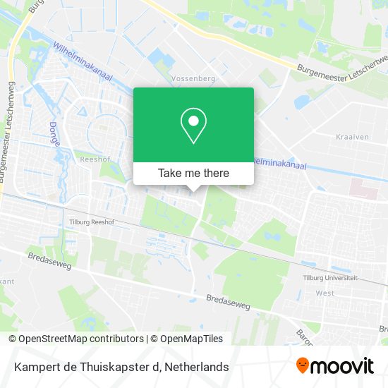 Kampert de Thuiskapster d map