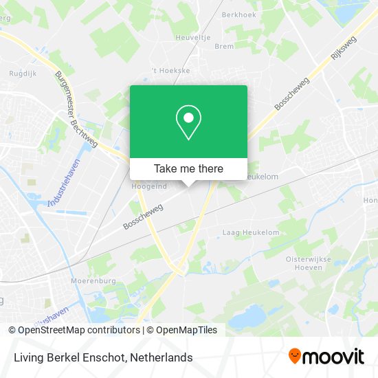Living Berkel Enschot map