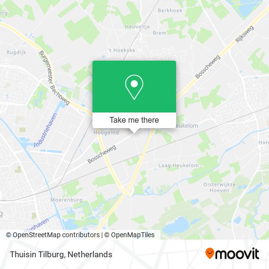 Thuisin Tilburg Karte