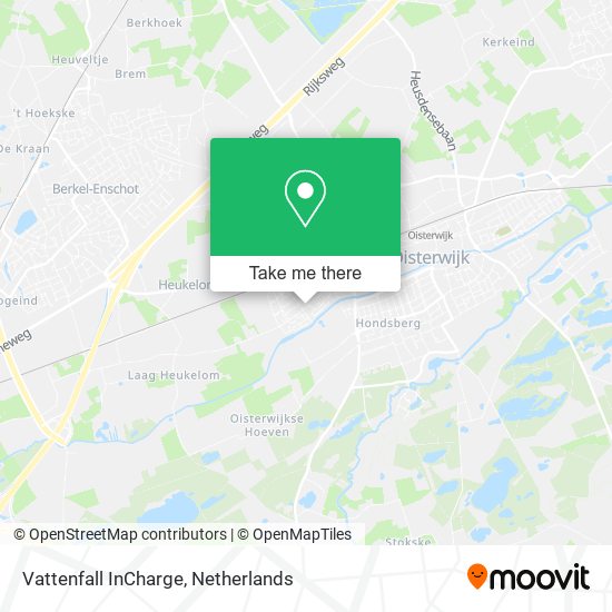 Vattenfall InCharge map