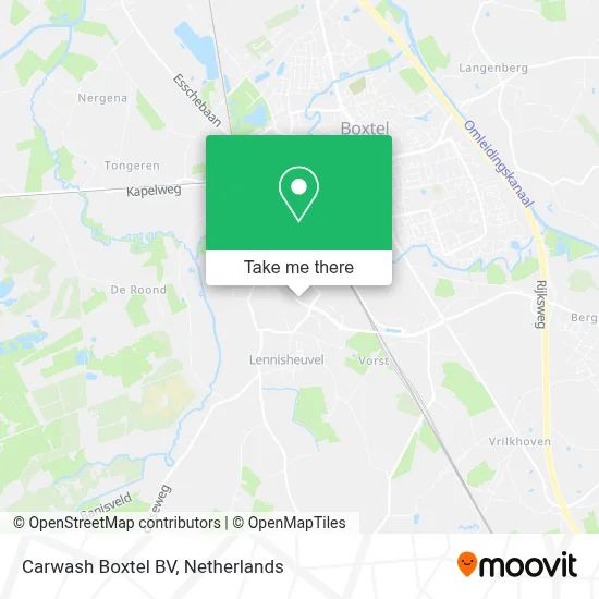 Carwash Boxtel BV map