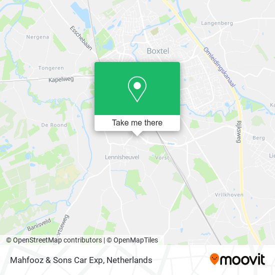 Mahfooz & Sons Car Exp map