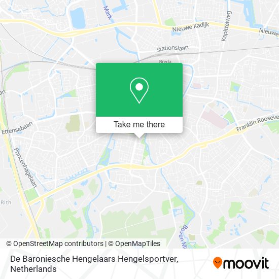 De Baroniesche Hengelaars Hengelsportver map