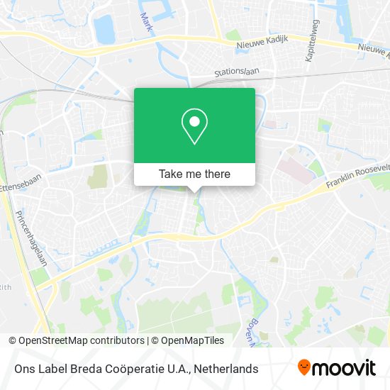 Ons Label Breda Coöperatie U.A. map