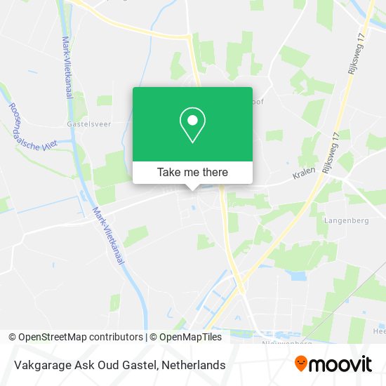 Vakgarage Ask Oud Gastel map