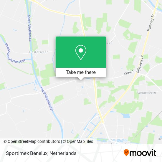 Sportimex Benelux Karte