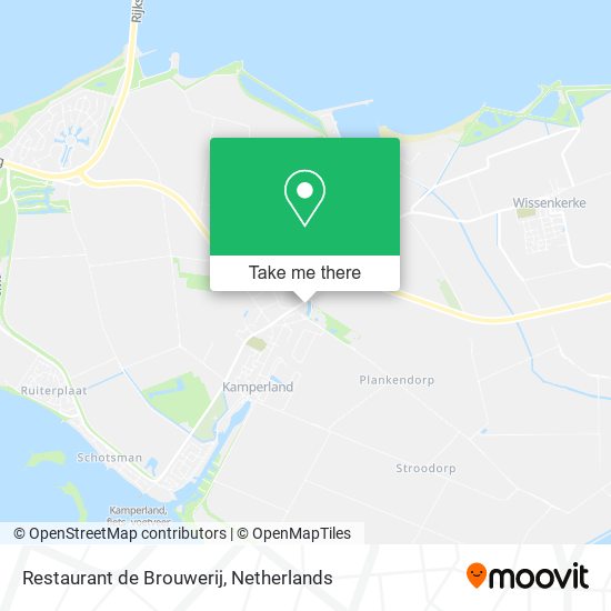 Restaurant de Brouwerij map