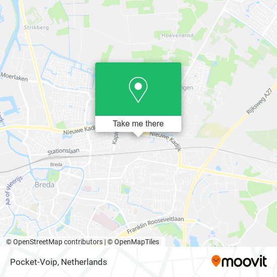 Pocket-Voip map