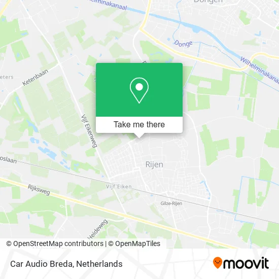 Car Audio Breda map