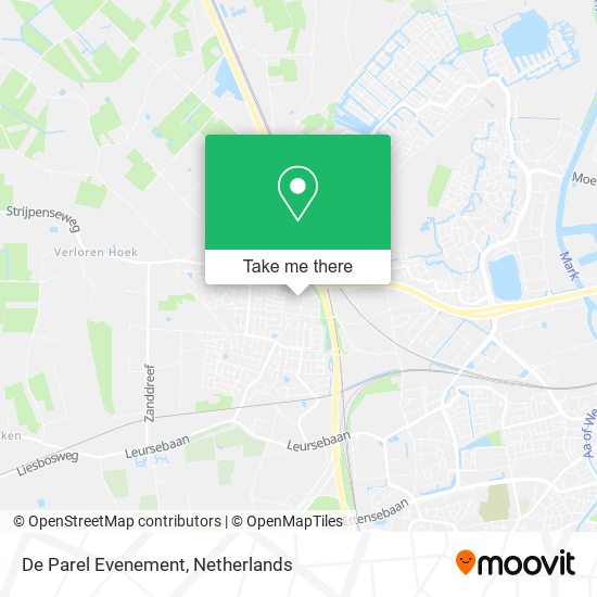 De Parel Evenement map