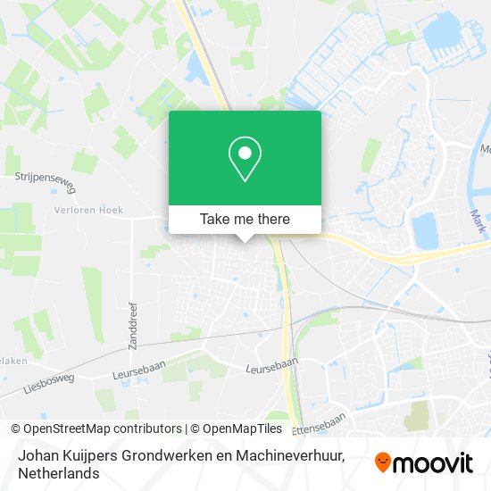 Johan Kuijpers Grondwerken en Machineverhuur map