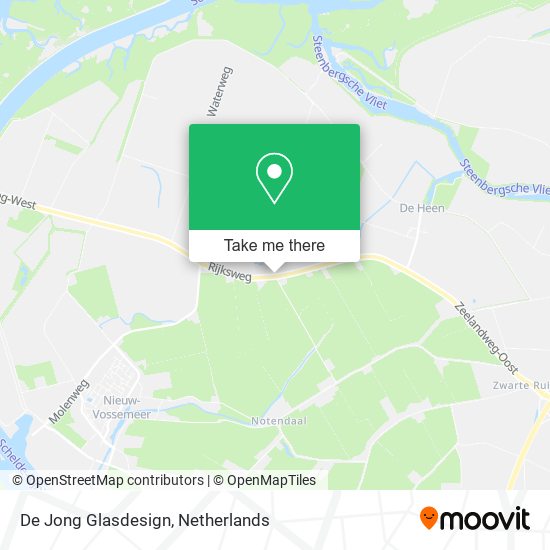 De Jong Glasdesign map