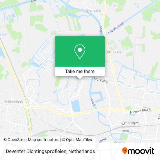 Deventer Dichtingsprofielen Karte