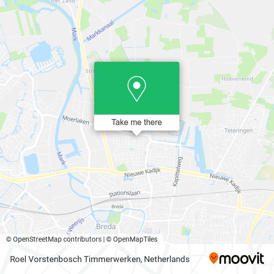 Roel Vorstenbosch Timmerwerken map