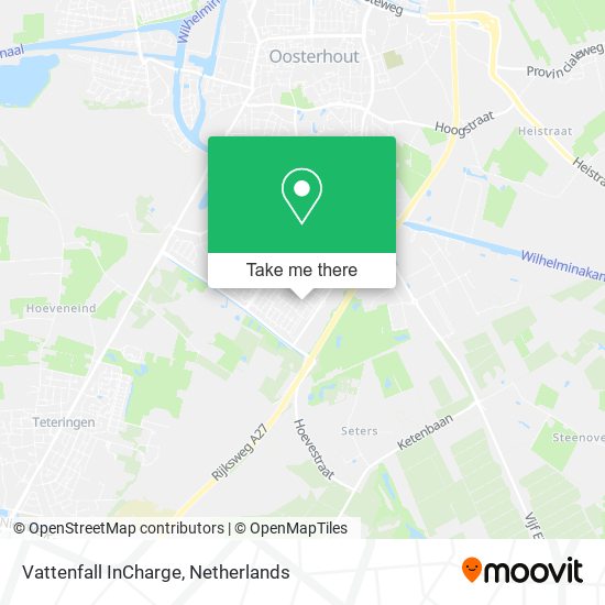 Vattenfall InCharge map