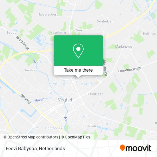 Feevi Babyspa map