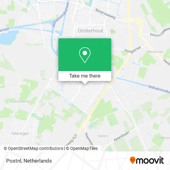 Postnl map