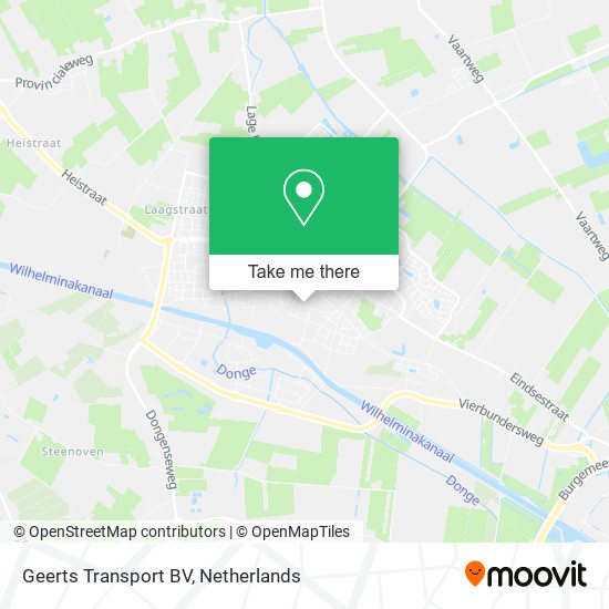 Geerts Transport BV map