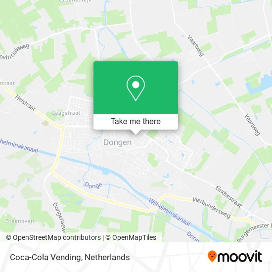 Coca-Cola Vending map