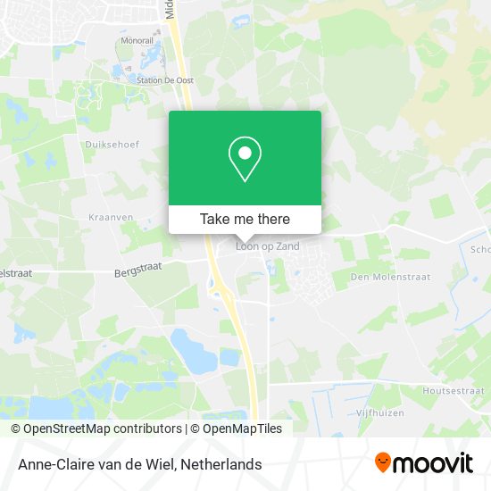 Anne-Claire van de Wiel map