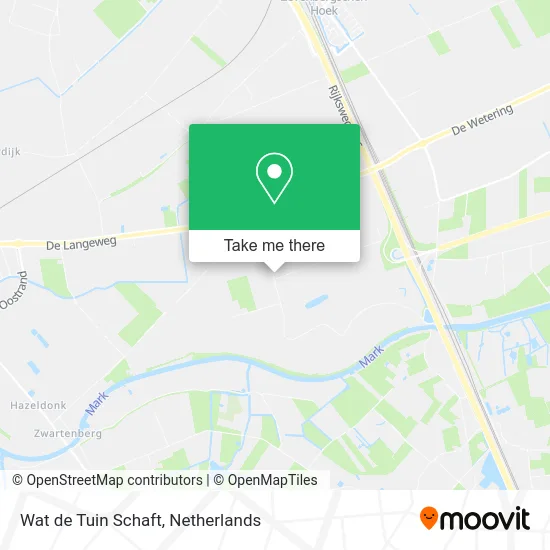Wat de Tuin Schaft map