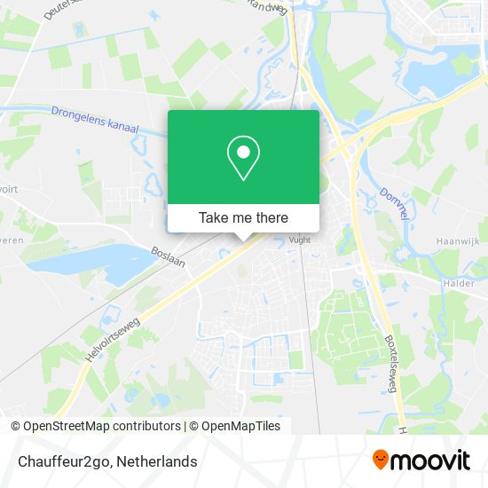Chauffeur2go map