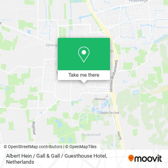 Albert Hein / Gall & Gall / Guesthouse Hotel map