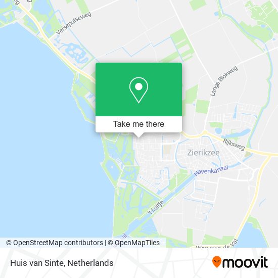 Huis van Sinte map