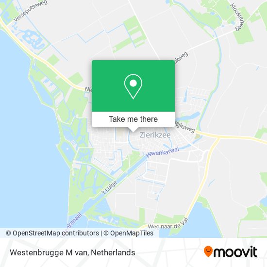 Westenbrugge M van map