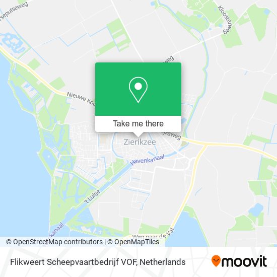 Flikweert Scheepvaartbedrijf VOF Karte