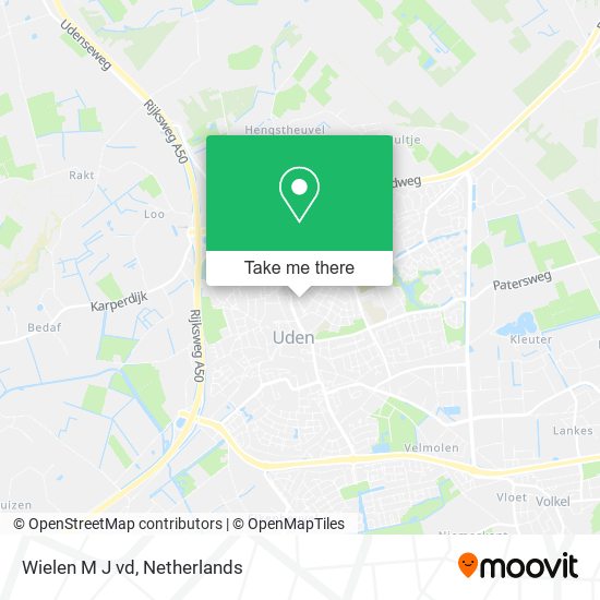 Wielen M J vd map