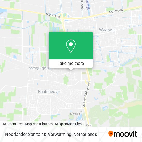 Noorlander Sanitair & Verwarming Karte