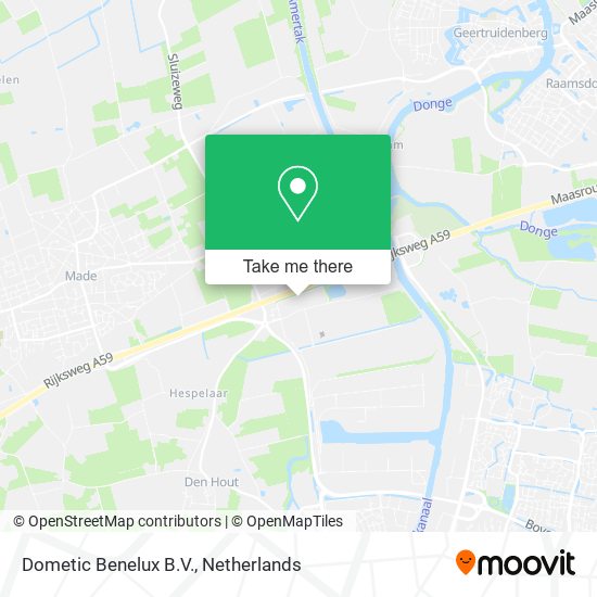 Dometic Benelux B.V. map