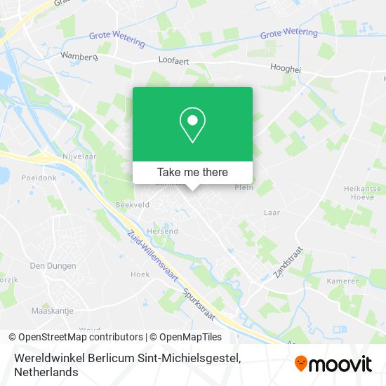 Wereldwinkel Berlicum Sint-Michielsgestel map