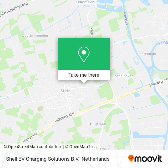 Shell EV Charging Solutions B.V. map