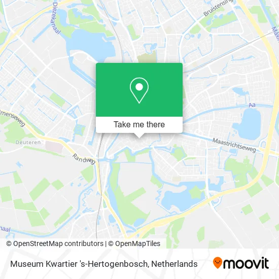 Museum Kwartier 's-Hertogenbosch map