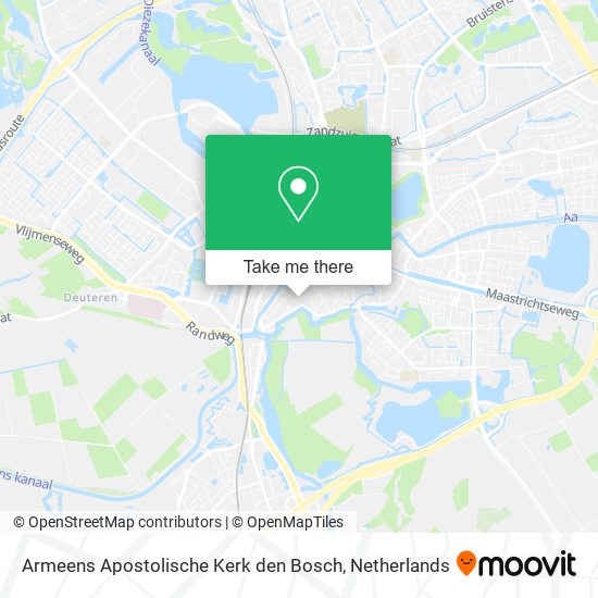 Armeens Apostolische Kerk den Bosch map