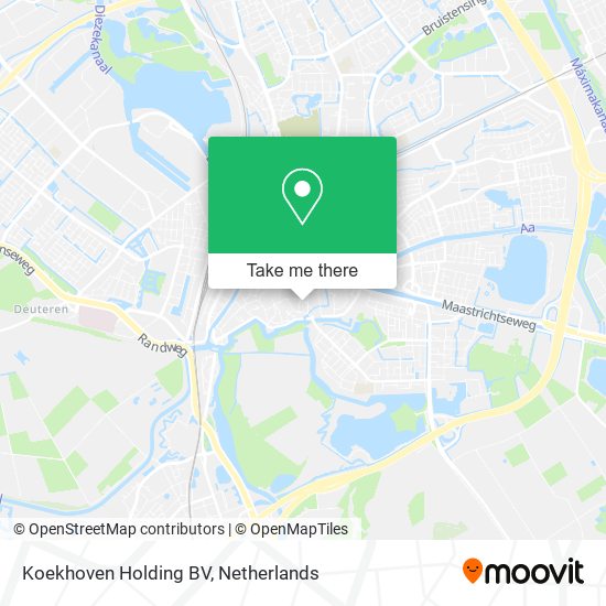 Koekhoven Holding BV Karte