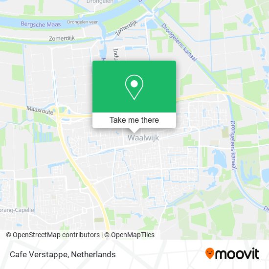 Cafe Verstappe map